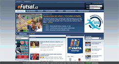 Desktop Screenshot of efutsal.cz